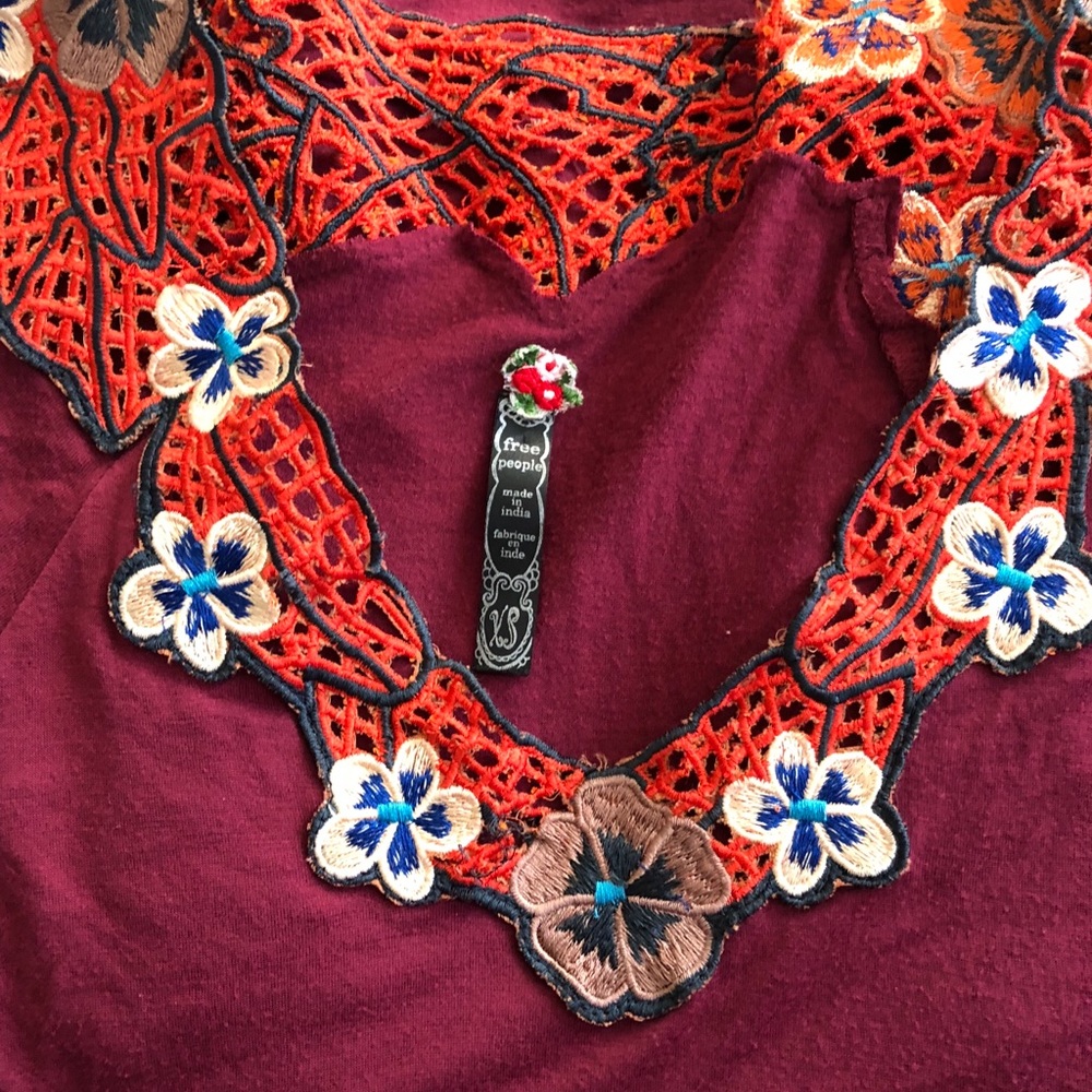 Free people floral top